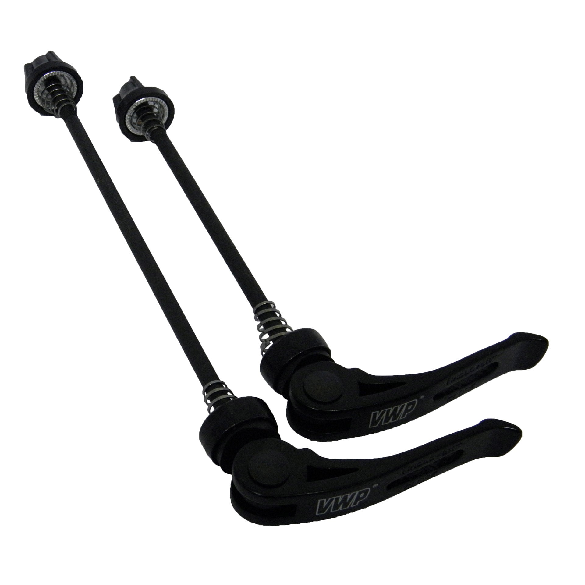 Vwp snelspanner set voor en achter zwart