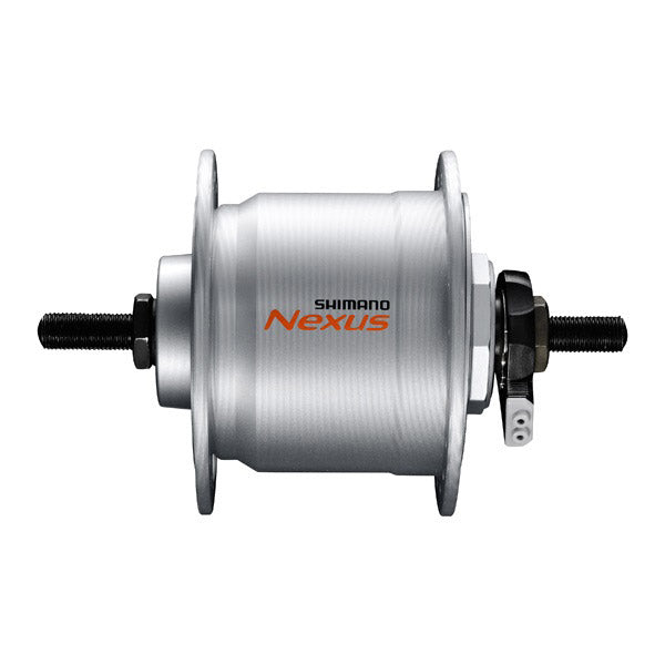 Shimano naafdynamo 36g vaste as 6v 2.4w dhc3000 zilver