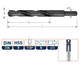 Rotec spiraalboor din338 hss-r 20.5mm afgedraaid