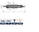 Rotec centreerboor din333a 5.0mm schacht 12.5