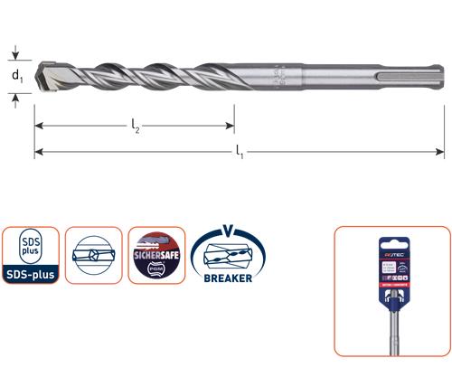 Rotec sds-boor 110 160 14mm