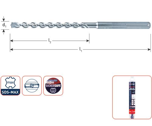 Rotec sds max-boor 400 540 16mm
