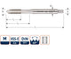 Rotec machinetap d371 alu m10