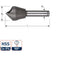 Rotec verzinkfrees 90gr. schuin gat 25-30