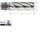 Rotec kernboor hss silver-line 50.0mm sl55 weldon