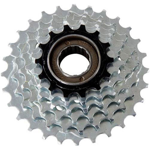 Sunrace freewheel 6 speed 14-28t zink in doosje