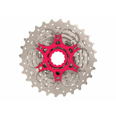 SunRace cassette 10V 11-28 CSRX0 metallic silver