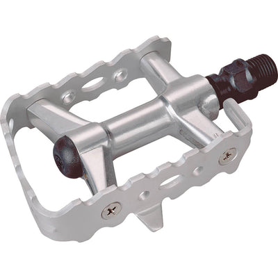 Union pedaal SP2612 ATB Cro-Mo zilver blister