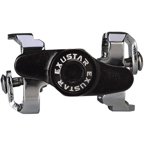 Exustar pedalen e-pm215 spd zwart zilver