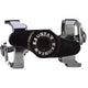 Exustar e-pm215 spd pedaal zwart zilver