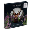Wild hert set van 4 duurzame rpet picknick borden
