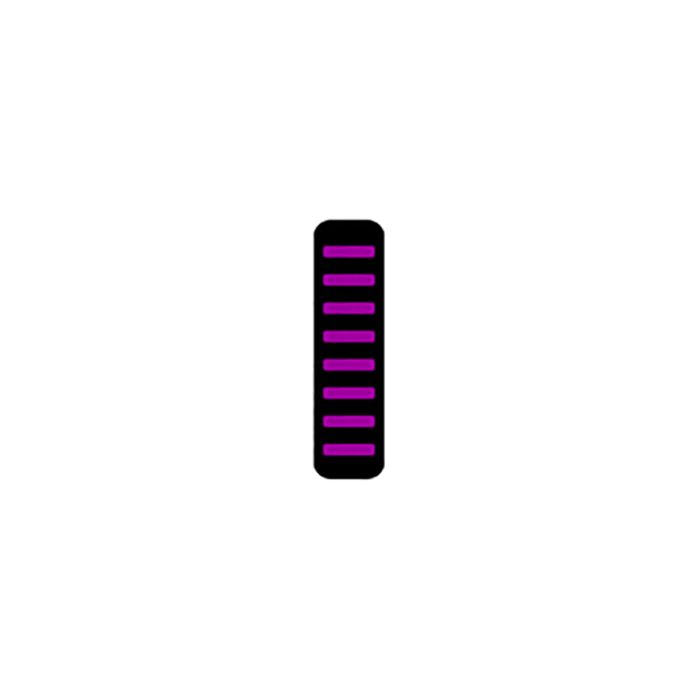 Rrp proguard cable tie - front - sticker - mini - purple