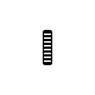 Rrp proguard cable tie - front - sticker - mini - white