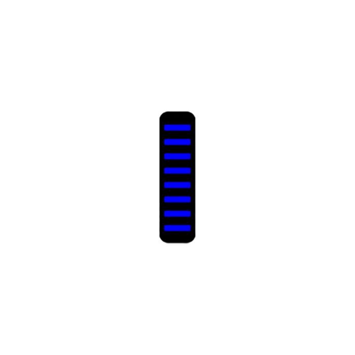 Rrp proguard bolt on v1 - front - sticker - standard - blue