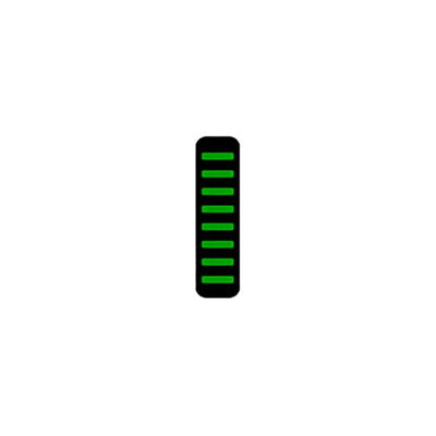 Rrp proguard bolt on v1 - front - sticker - mini - green