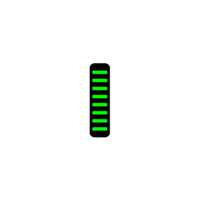 Rrp proguard bolt on v1 - front - sticker - mini - neon green