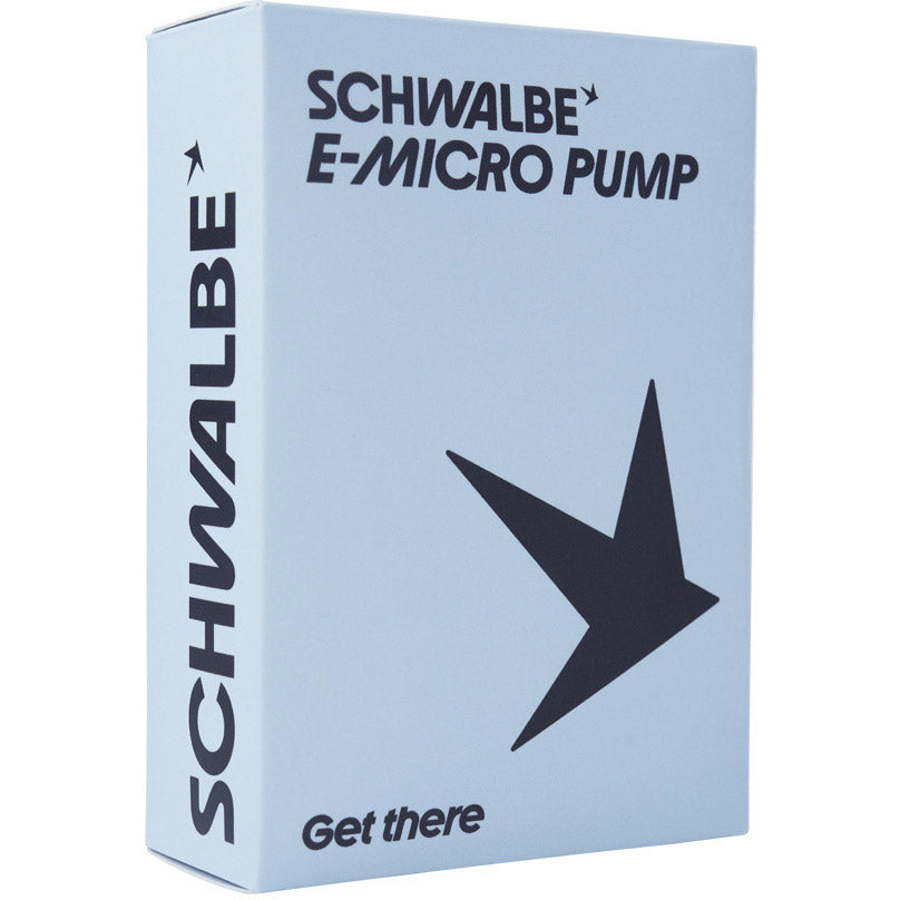 Schwalbe pomp e-micro met scv pompkop adapter