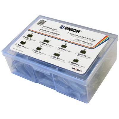 Schijfremblokset Union DBP-10 organic voor Shimano