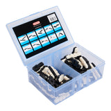 Rembloksets Elvedes power pads Magura HS11 HS33 - witte compound (25 paar) - afbeelding 2