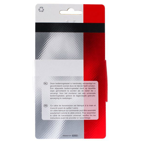 versnellingskabel set Nexus 1700 2150 mm grijs zilver