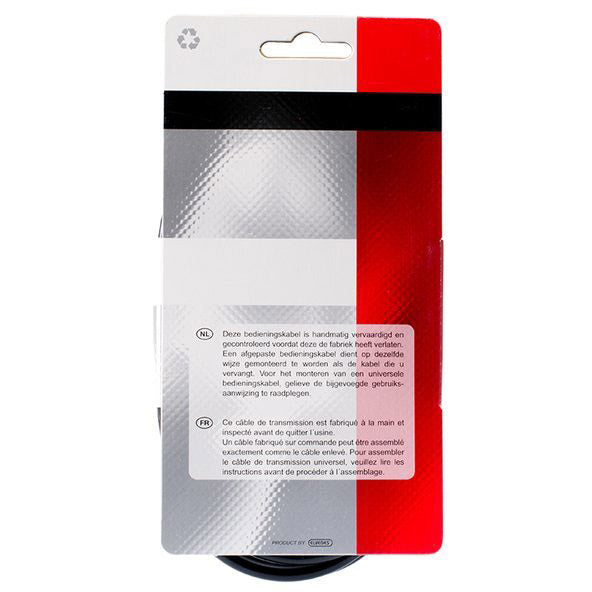 remkabel set Nexus rollerbrake 1600 2250 mm zwart zilver