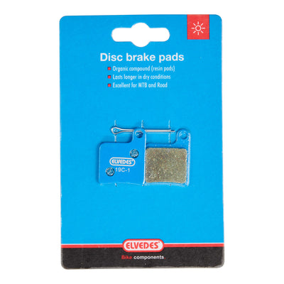 Schijfremblokset Elvedes organisch Giant MPH 2001-2005 (1 paar)