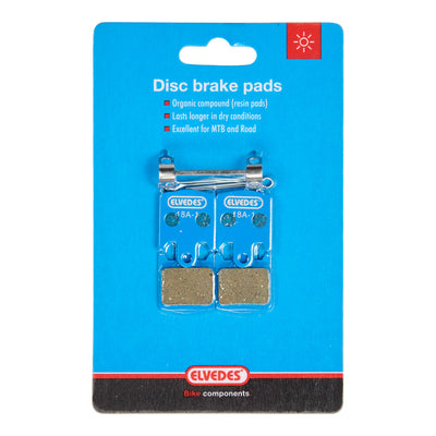 Schijfremblokset Elvedes organisch Hope M4 (2 paar)