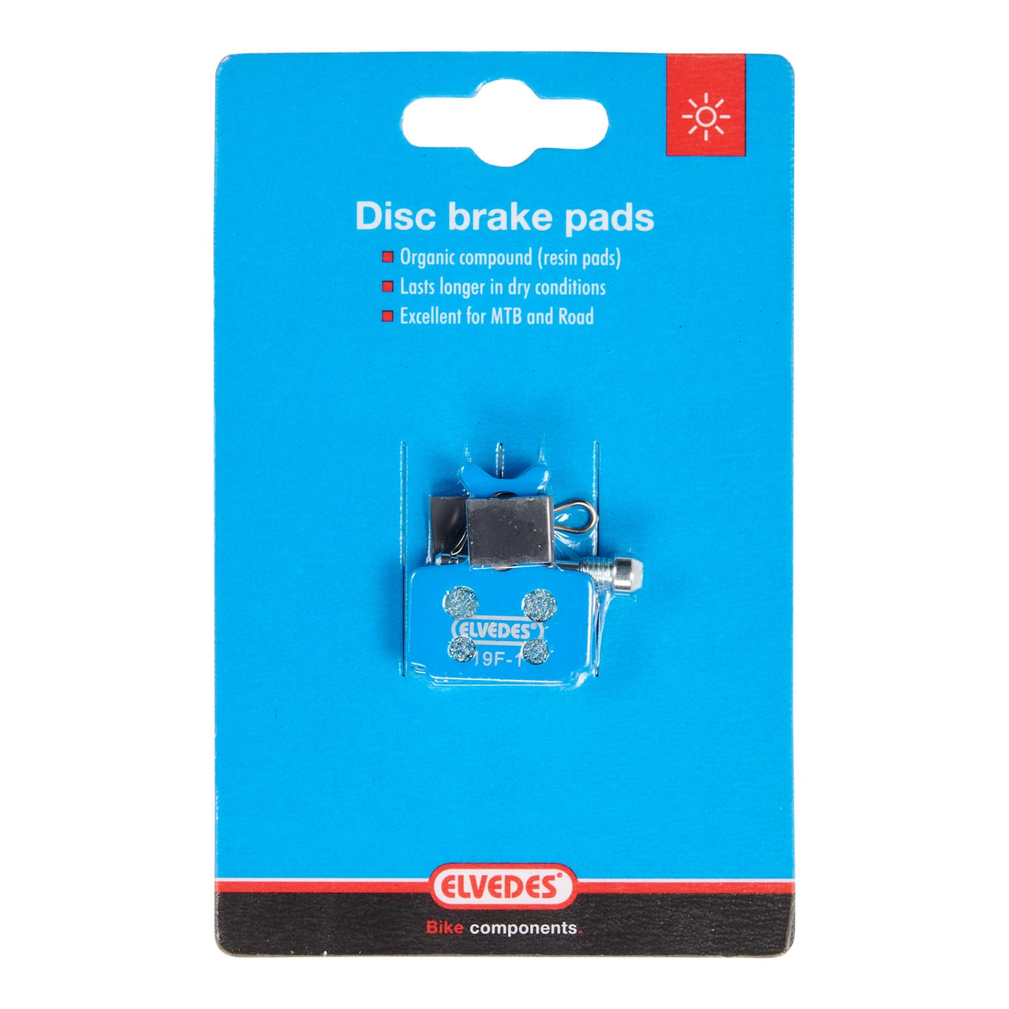 Schijfremblokset Elvedes organisch Formula Mega One R1 RX (1 paar)