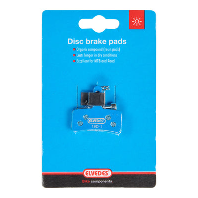 Schijfremblokset Elvedes organisch Tektro Dorado (E-bike)