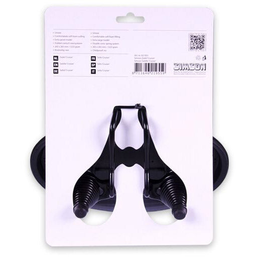 Zadel Simson cruiser zwart