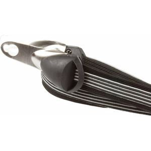 Qibbel widek e-bike vision through 28 binder zw zilver uni kaart