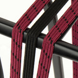 Widek triobinder eye met haak 3x12mm zwart bordeaux - afbeelding 2