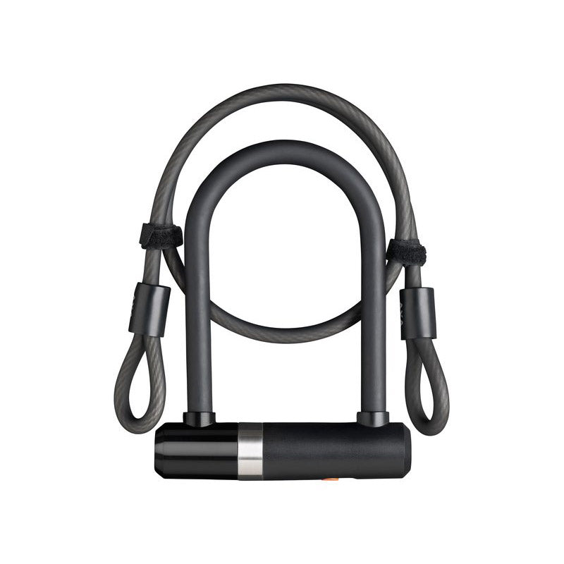 U-slot Newton UL met kabel 1000 x 8 mm zwart