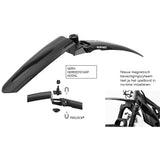 Polisport Voorspatbord Mud Mudguard Zwart - afbeelding 5