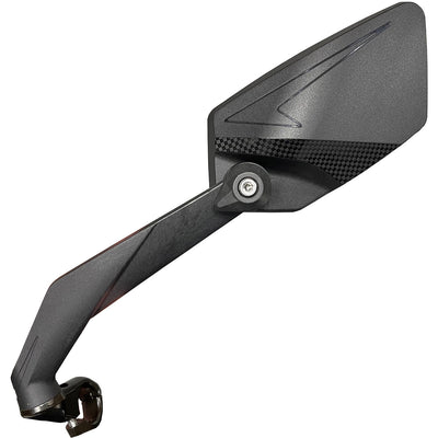 Vwp spiegel luxe e-bike ø22,2mm links blauwe lens