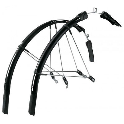 Sks stel spatborden 28 raceblade long zwart 11311