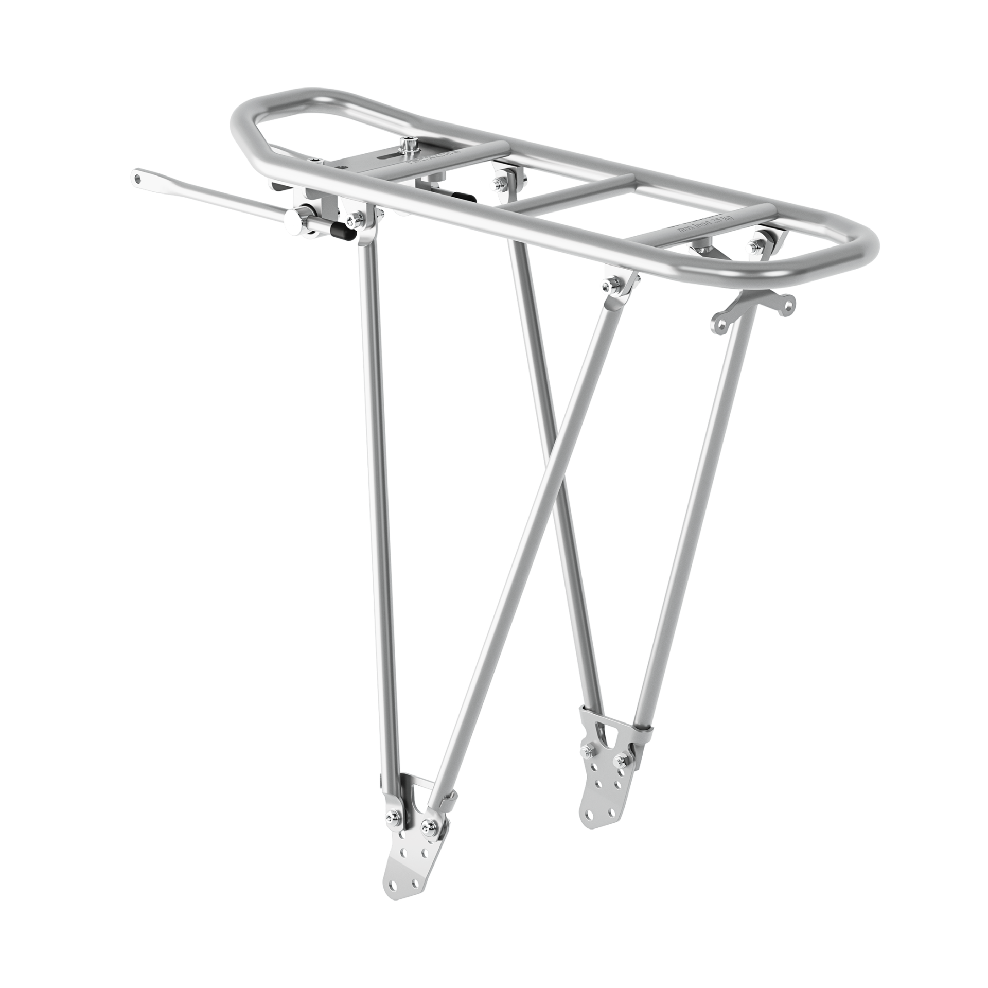 Racktime bagagedrager foldit adjustable 2.0 zilver