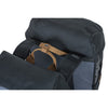 Basil Miles Dubbele Fietstas, waterdicht, Universal Bridge systeem, 34L, zwart antraciet