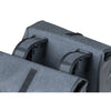 Basil Urban Dry Dubbele Fietstas - Grijs, 50L