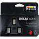 Look schoenplaatjes delta 0� zwart