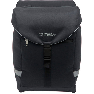 Cameo Sports Dubbele Fietstas Zwart 28L