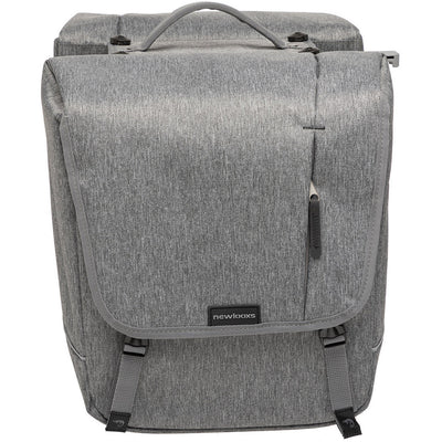 New Looxs Nova Double - Dubbele fietstas, grijs