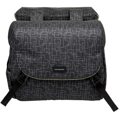 Mondi Joy Dubbele Fietstas - Waterafstotend Polyester - Zwart - 38L