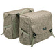 Mondi Joy Double fietstas - waterafstotend polyester - Racktime - Ivy Grey