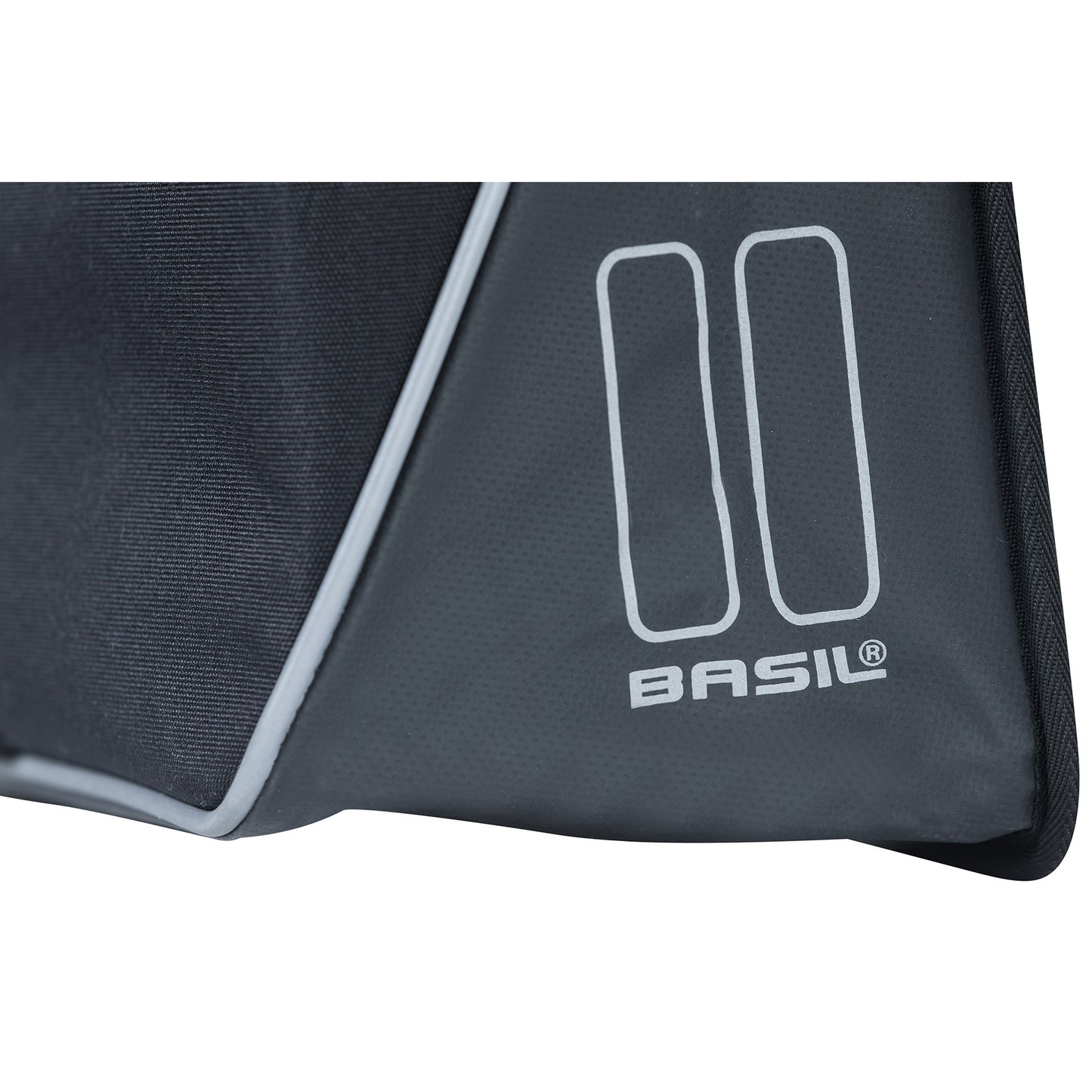 Basil Forte dubbele fietstas, zwart zwart, waterafstotend, 35L