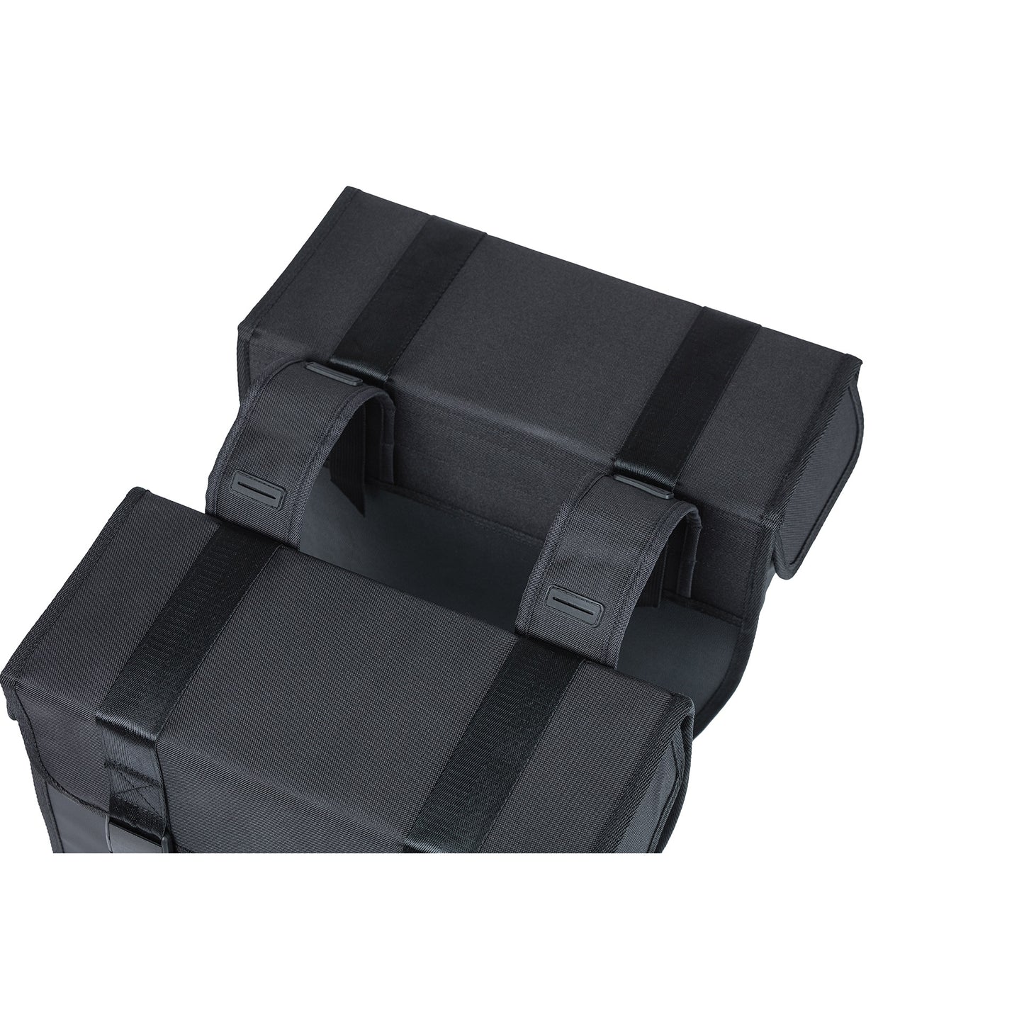 Basil Tour dubbele fietstas 35L zwart