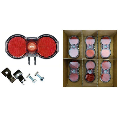 Busch muller busch müller achterlicht toplight flat+ 50 80mm (6st)