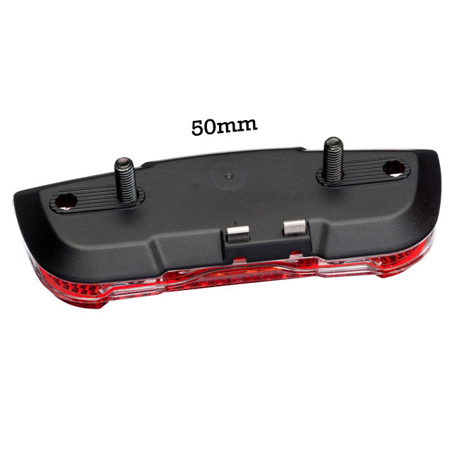 Achterlicht Slim Steady 50mm LED Dynamo Zwart