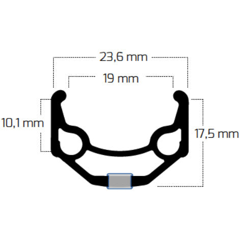 Bobike ryde velg zac 19 28 622 36g 14g cnc alu zilver