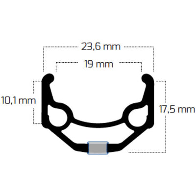 Bobike ryde velg zac 19 28 622 36g 14g cnc alu zilver